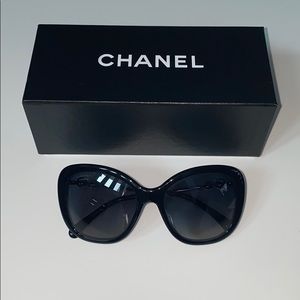 CHANEL square sunglasses